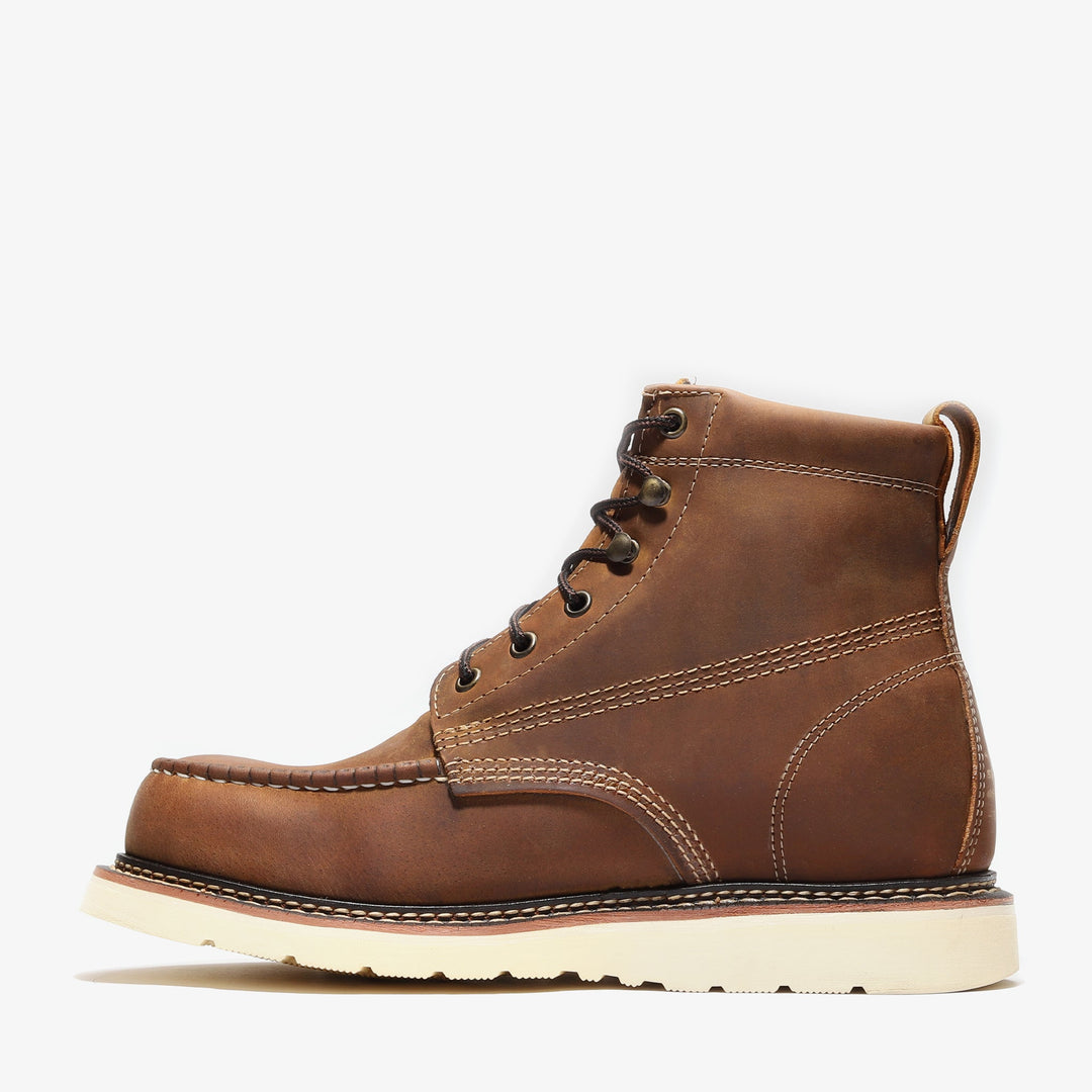 FRONTIER CLASSIC 6" MOC TOE CRAZY BROWN