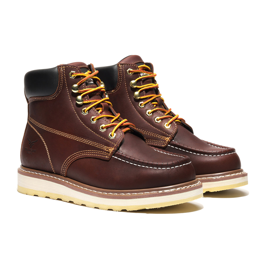 Belmont 6" Moc Toe Boot