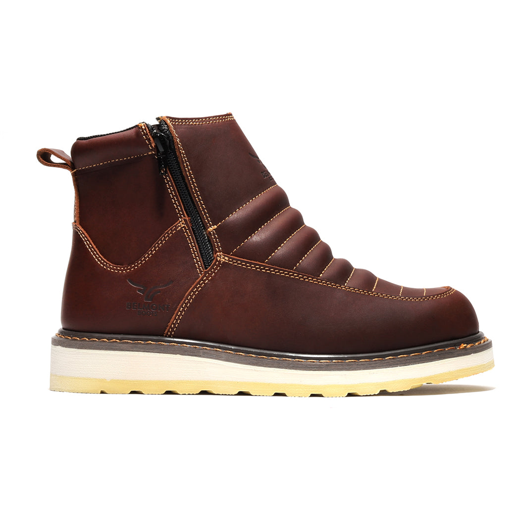 Belmont 6" Double Zipper Boot