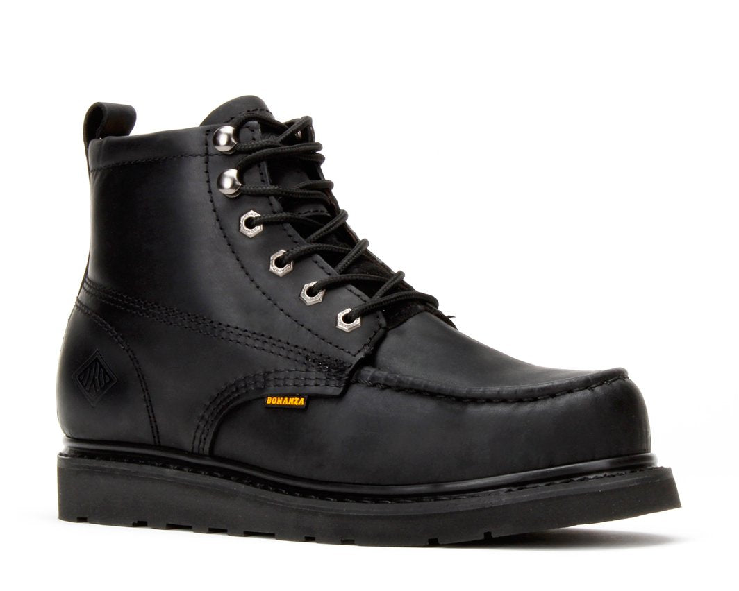 FRONTIER | 6" Classic Moc Toe Wedge Sole Boot