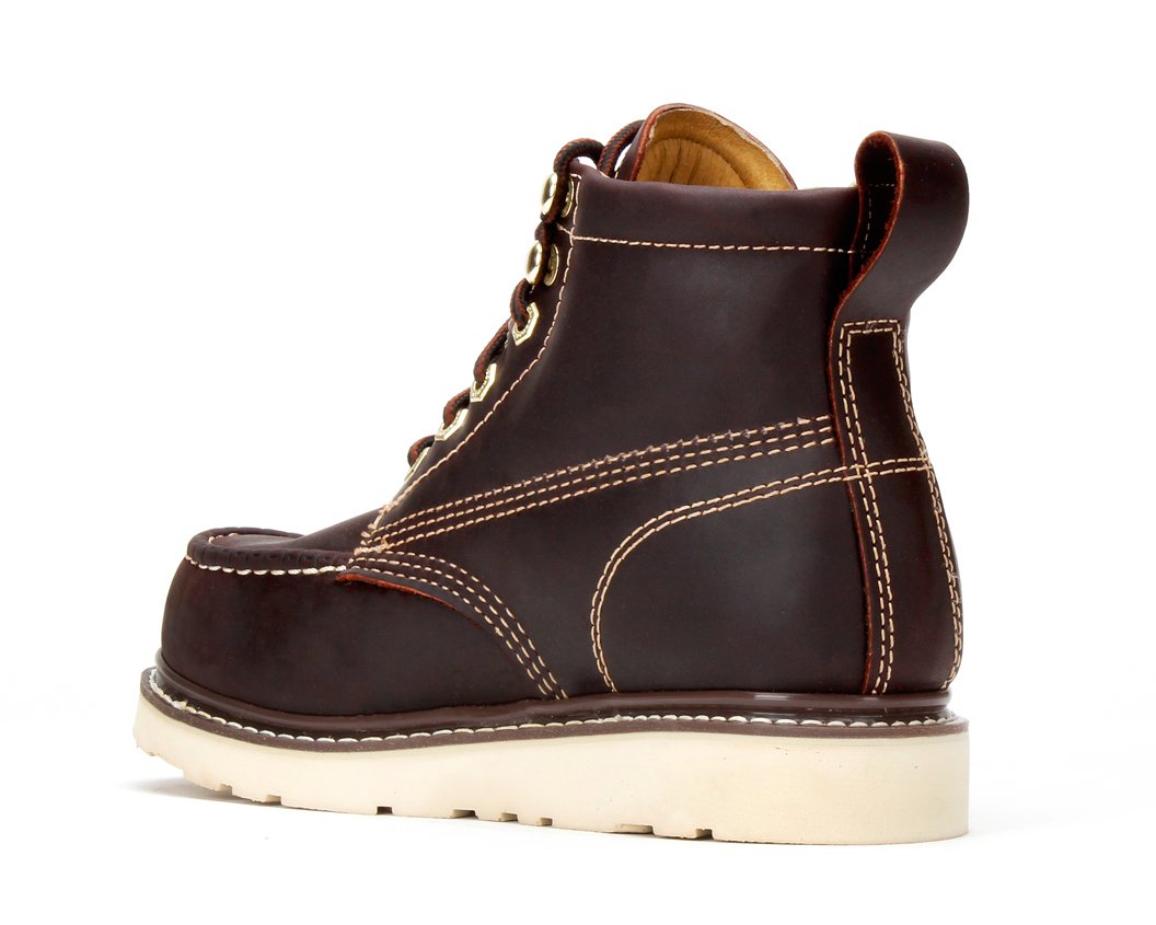FRONTIER | 6" Classic Moc Toe Wedge Sole Boot
