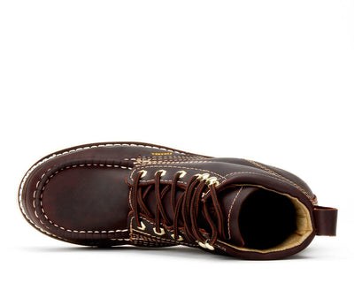 FRONTIER | 6" Classic Moc Toe Wedge Sole Boot