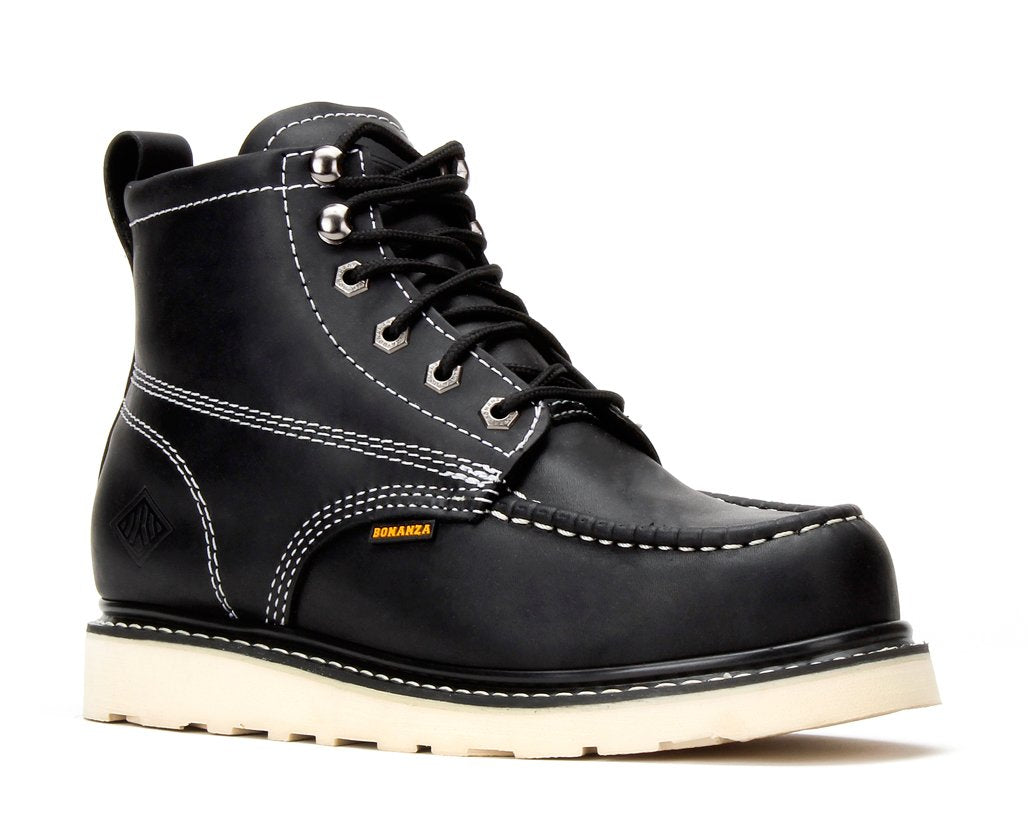 FRONTIER | 6" Classic Moc Toe Wedge Sole Boot