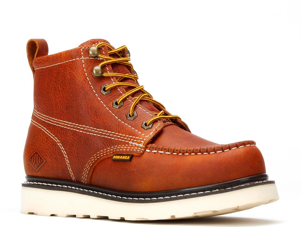 FRONTIER | 6" Classic Moc Toe Wedge Sole Boot