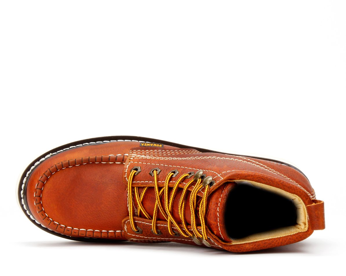 FRONTIER | 6" Classic Moc Toe Wedge Sole Boot