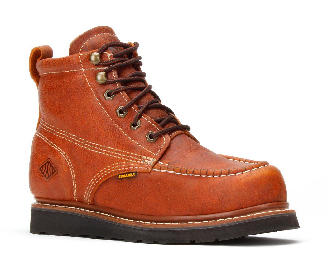 FRONTIER | 6" Classic Moc Toe Wedge Sole Boot