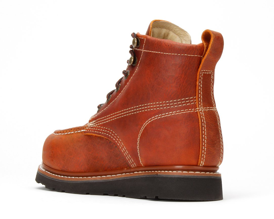 FRONTIER | 6" Classic Moc Toe Wedge Sole Boot
