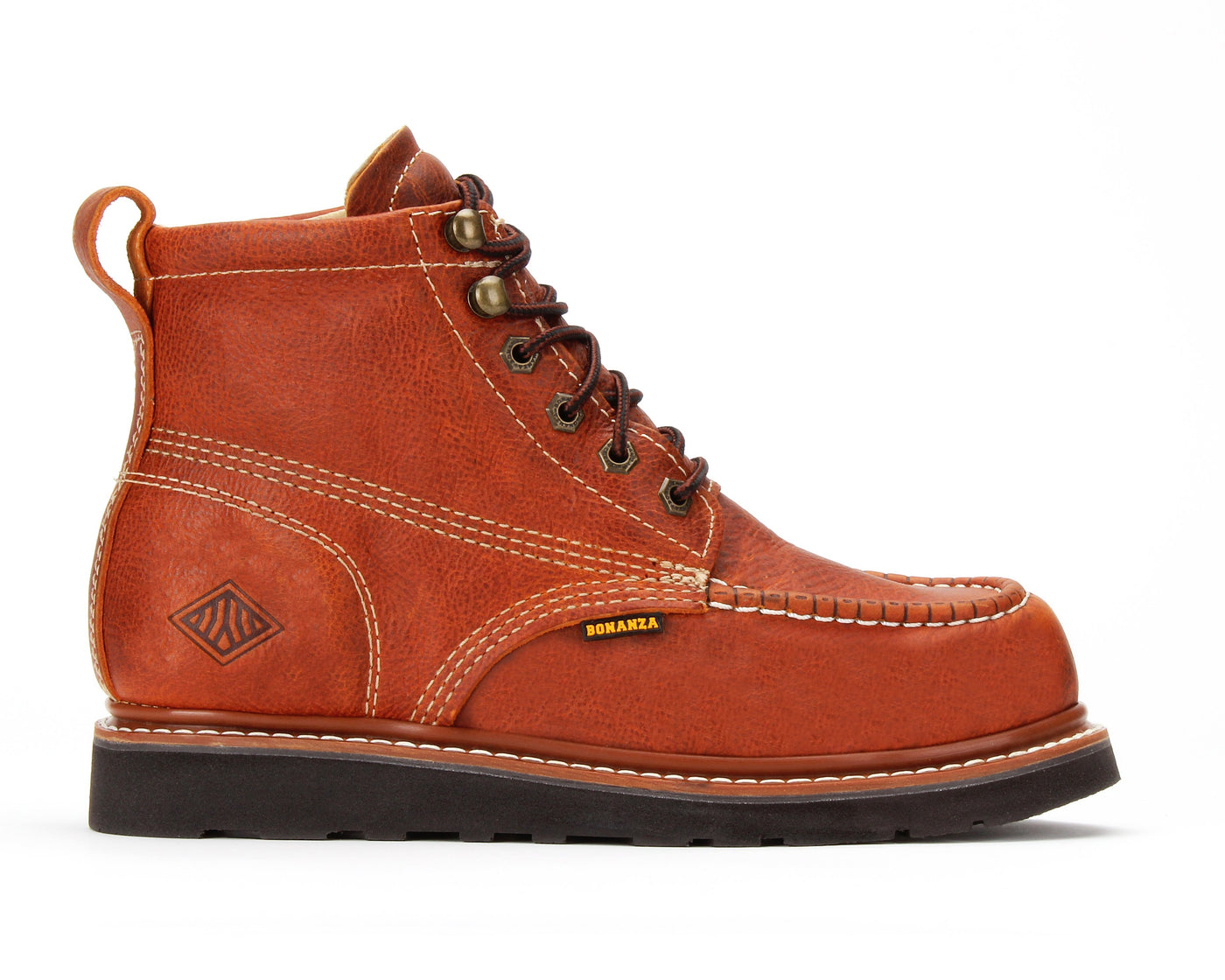FRONTIER | 6" Classic Moc Toe Wedge Sole Boot