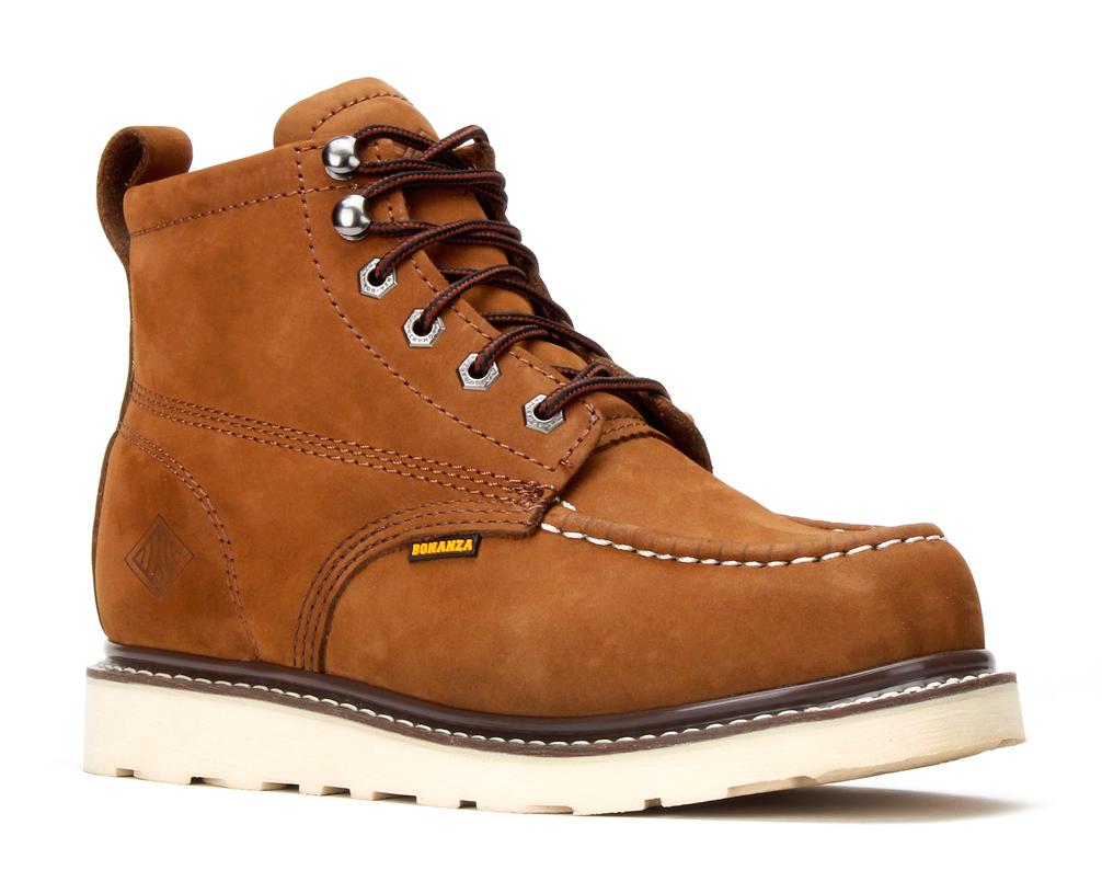 FRONTIER | 6" Classic Moc Toe Wedge Sole Boot