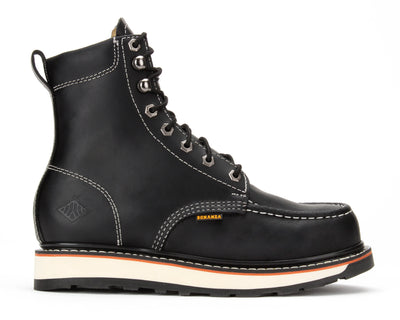 FRONTIER | 8" Classic Moc Toe Wedge Sole Work Boot